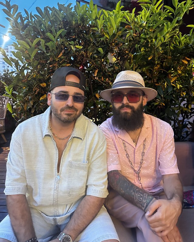 Prince Moe with Eran Hersh