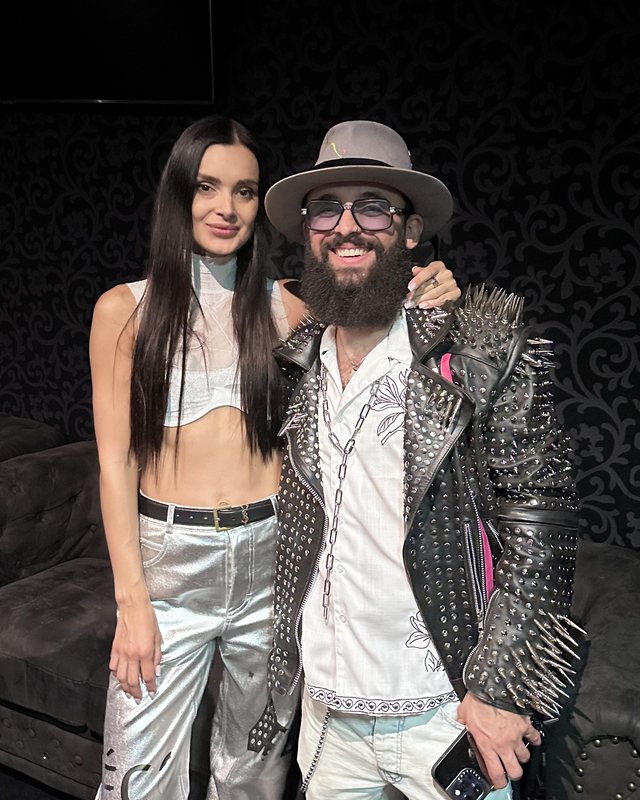 Prince Moe with Korolova