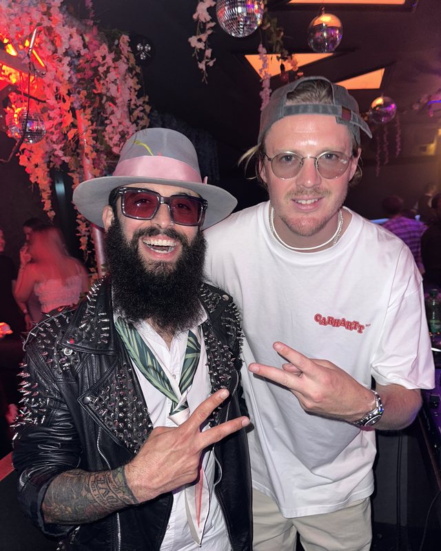 Prince Moe with James Mac